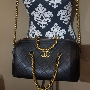 Fashion  Faux Leather Chain handbag